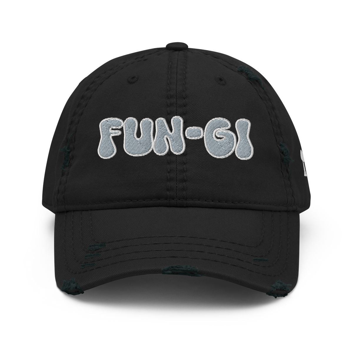 "FUN-GI" Distressed Hat