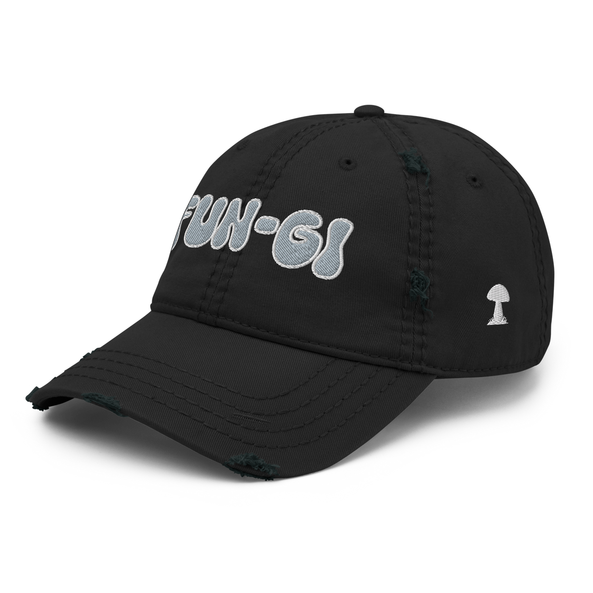 "FUN-GI" Distressed Hat