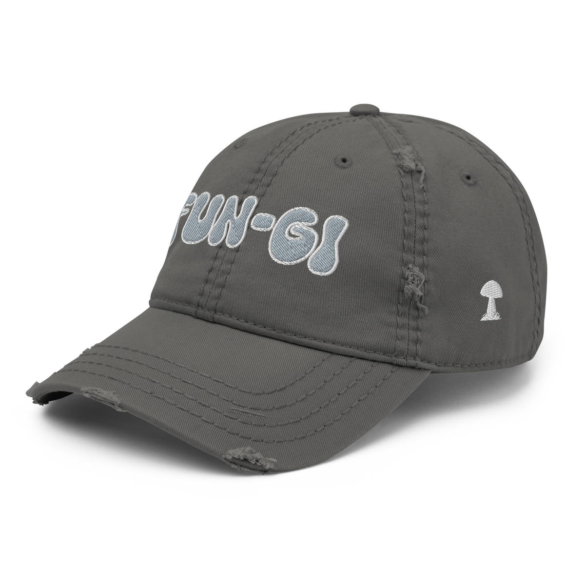 "FUN-GI" Distressed Hat