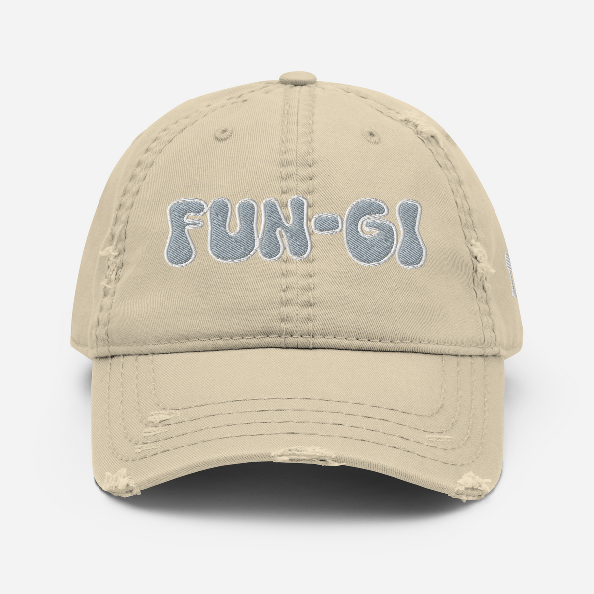 "FUN-GI" Distressed Hat