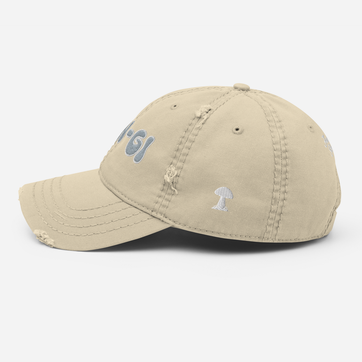 "FUN-GI" Distressed Hat