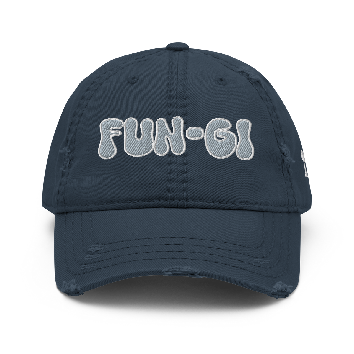 "FUN-GI" Distressed Hat