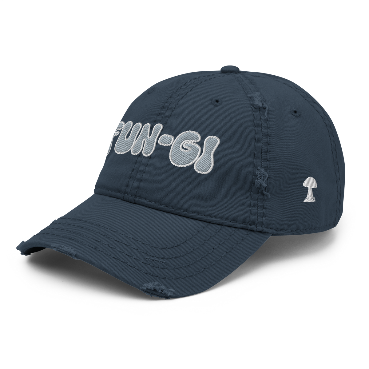 "FUN-GI" Distressed Hat