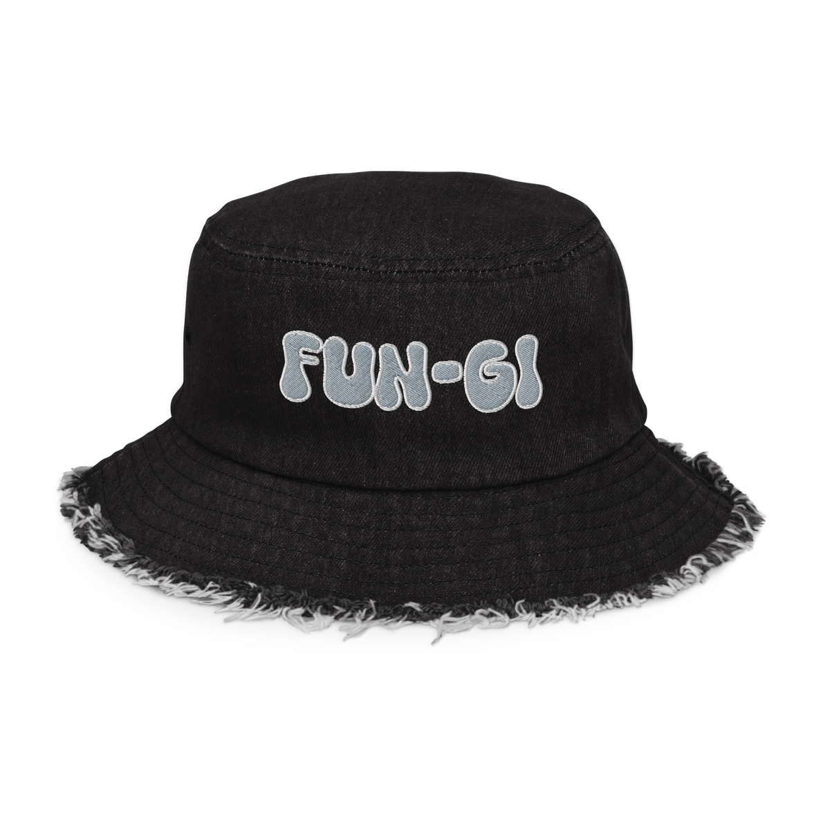 "Fun-Gi"Denim Bucket Hat