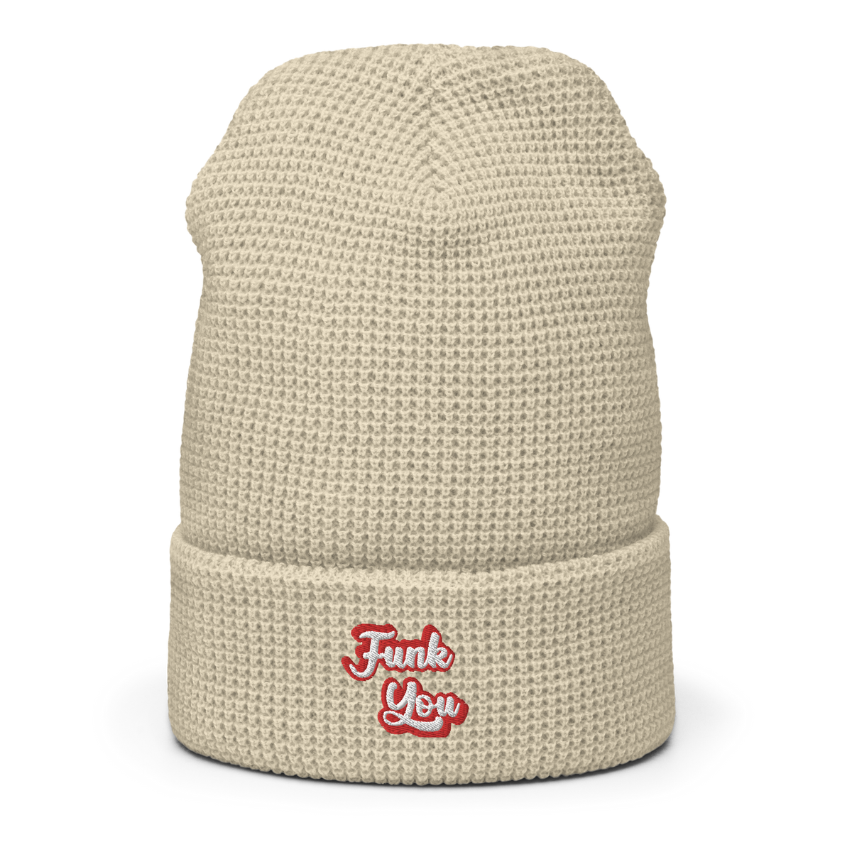 "Funky Shruums" Waffle beanie