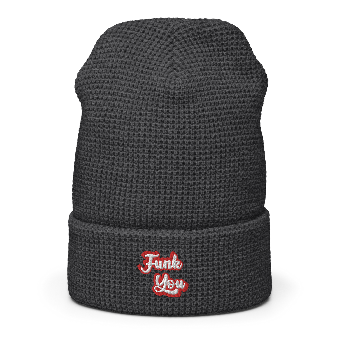 "Funky Shruums" Waffle beanie