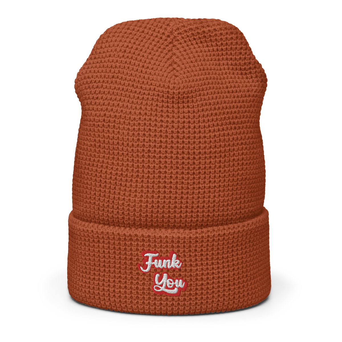 "Funky Shruums" Waffle beanie