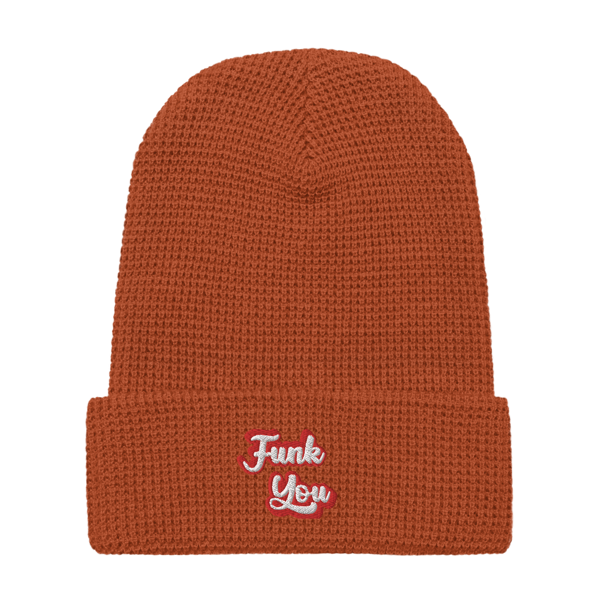 "Funky Shruums" Waffle beanie