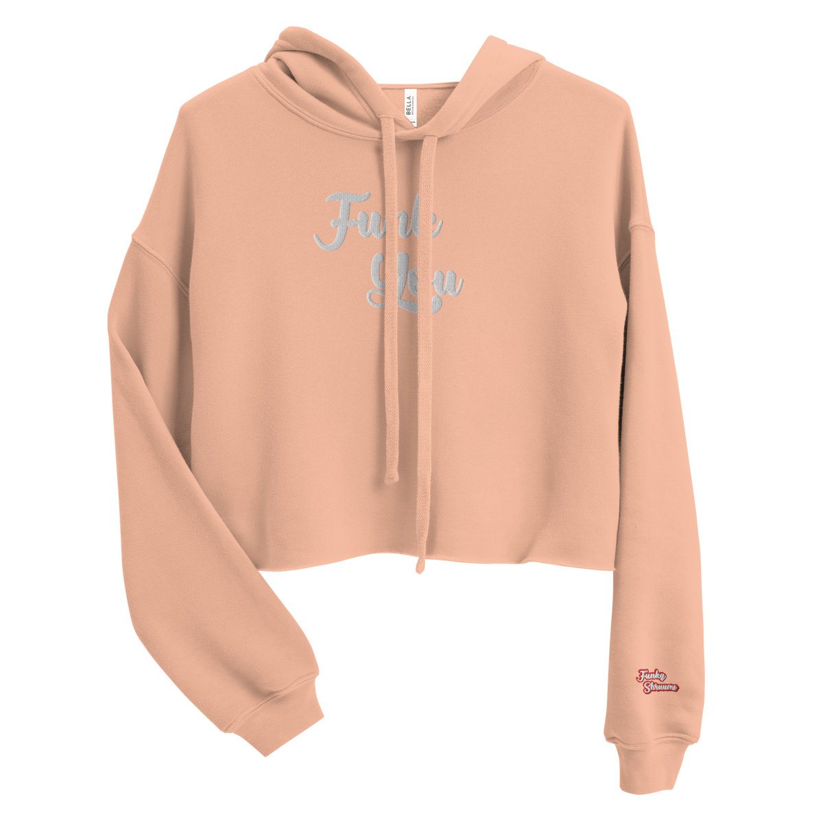 "Funk You" Crop Hoodie